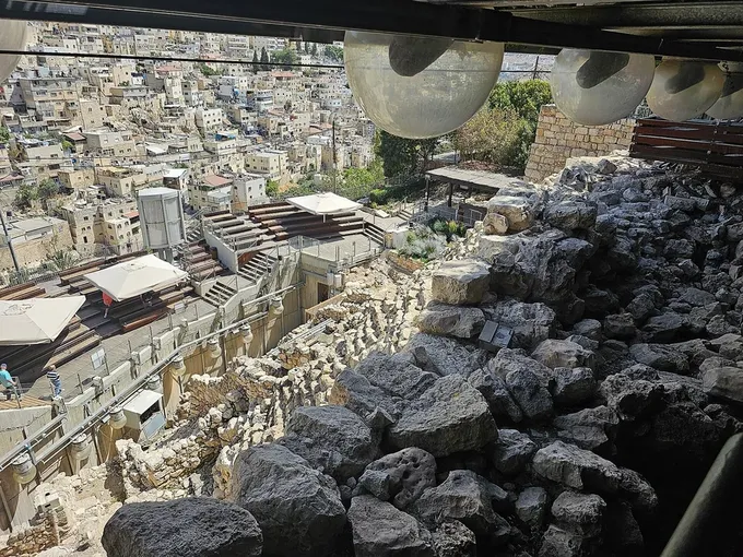 La Gran Estructura de Piedra, en la Ciudad de David