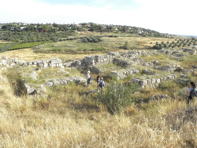 Puerta salomónica de Guézer, la otra ciudad citada junto a Meguido
