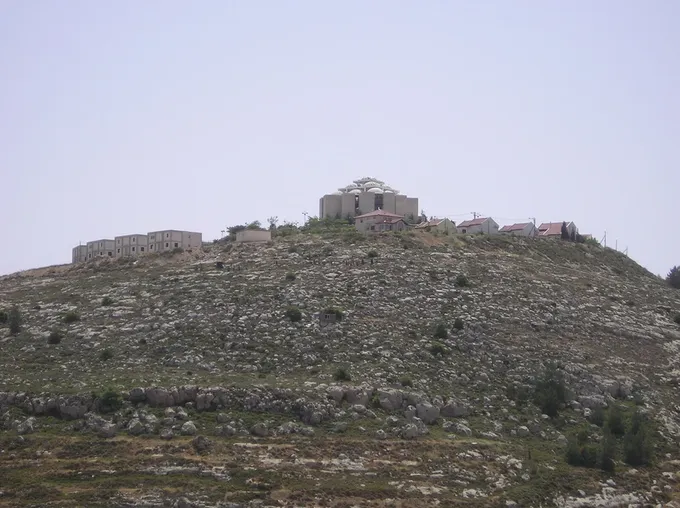 Ruinas de Silo, santuario del arca antes de Jerusalén