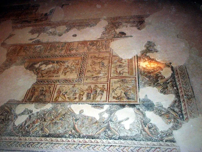 Mosaico de Séforis, la ciudad que Antipas reedificaba a una hora de camino de Nazaret