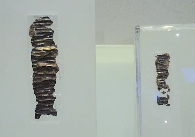 Los dos rollitos de plata de Ketef Hinnom, del siglo VII a
