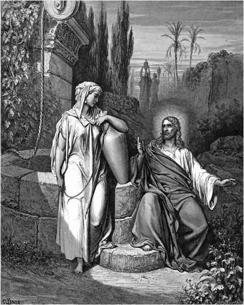 Jesús y la samaritana
