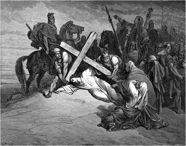 La llegada al Calvario