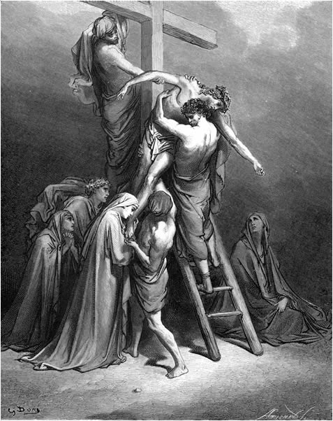 El descendimiento de la cruz