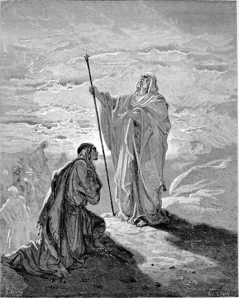 Samuel bendice a Saúl
