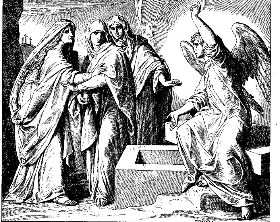 Las mujeres ante el sepulcro vacío